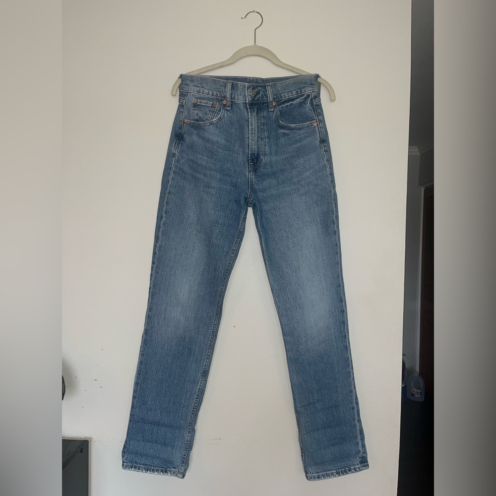 Gap – Sky High Straight Jeans